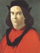 Sandro Botticelli, Portrait of Lorenzo de'Lorenzi